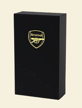 2025-26 Futera World Football Platinum Club Arsenal Soccer Hobby Box