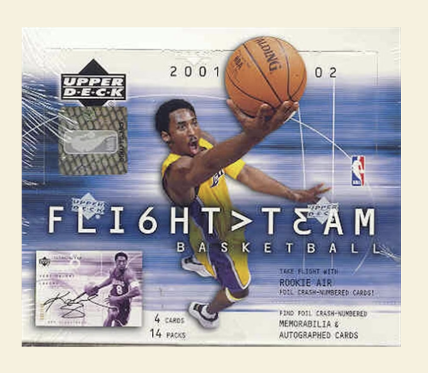 2001-02 Upper Deck Flight Team Basketball Hobby Box