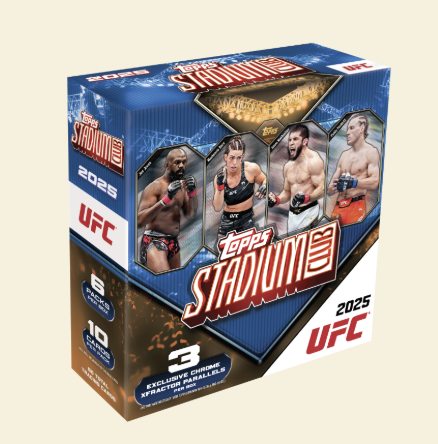 2025 Topps Stadium Club UFC Mega Box (Presale)