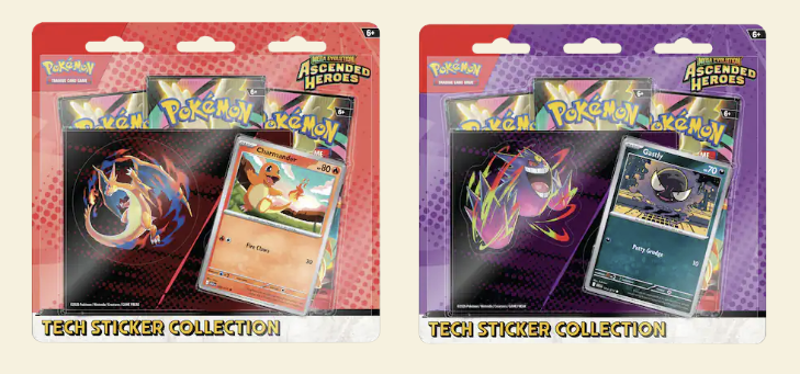 Pokemon: Ascended Heroes Tech Sticker Collection (Presale)