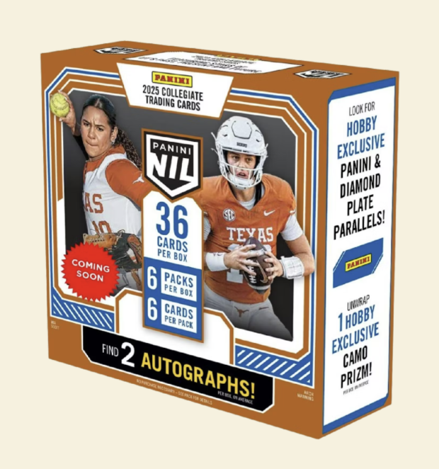 2025 Panini NIL Texas Longhorns Hobby Box (Presale)