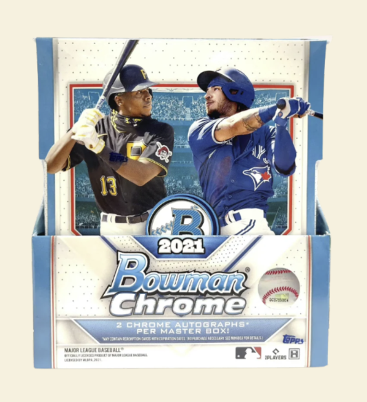 2021 Bowman Chrome Baseball Hobby Box