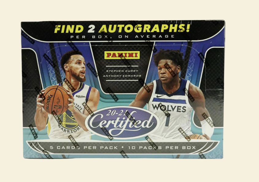 2020-21 Panini Certified Basketball Hobby Box