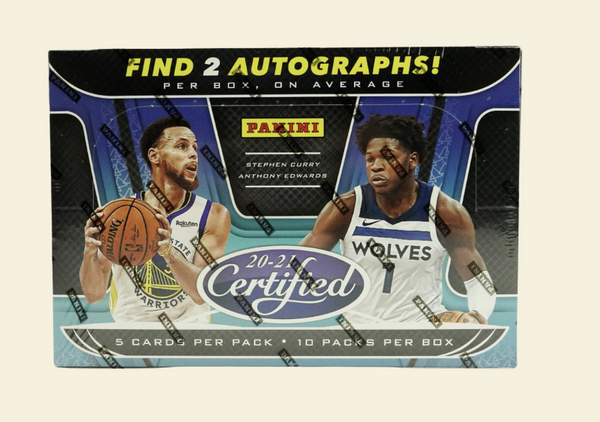 Certified　2020－21 Bleecker Trading - 2020-21 Panini Certified Basketball Hobby Box