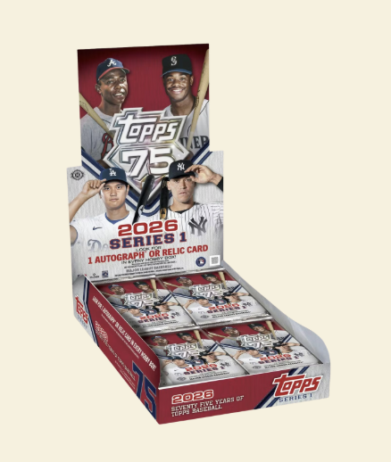 Bleecker Trading - 2026 Topps Series 1 Baseball Hobby Box