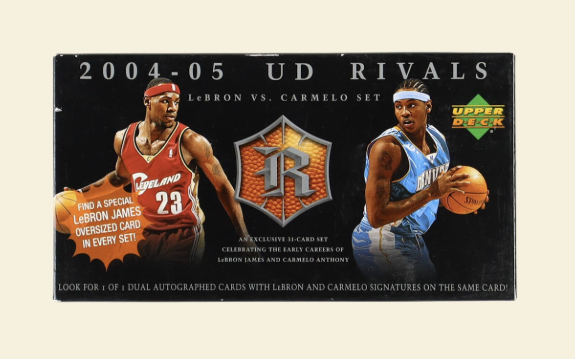 lebron james upper deck rivals