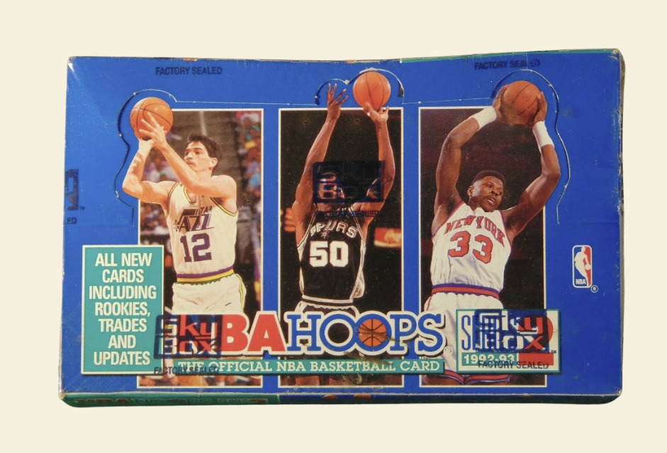 1992-93 Skybox NBA Hoops Series II Basketball Hobby Box