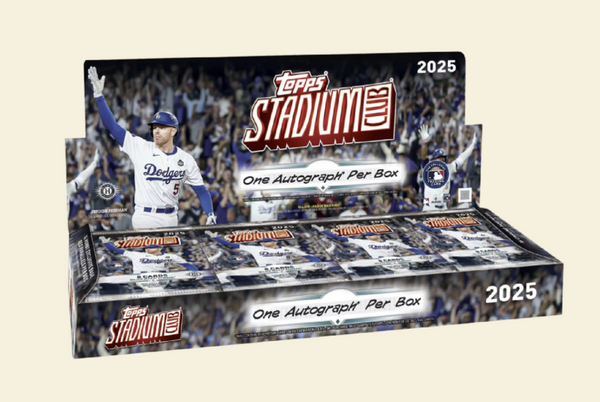 Bleecker Trading - 2025 Topps Stadium Club Baseball Hobby Box
