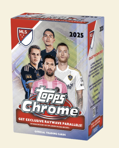 2025 Topps MLS Chrome Soccer Blaster Box (Presale)