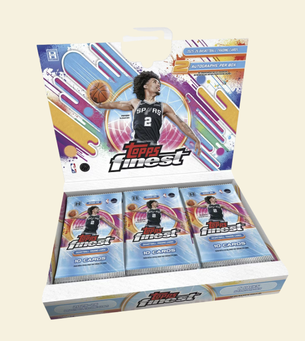 2025-26 Topps Finest Basketball Hobby Box (Presale)