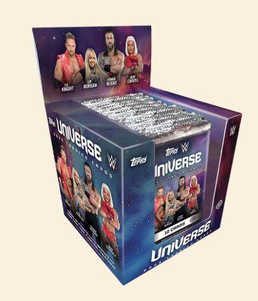 wwe topps booster box Bleecker Trading