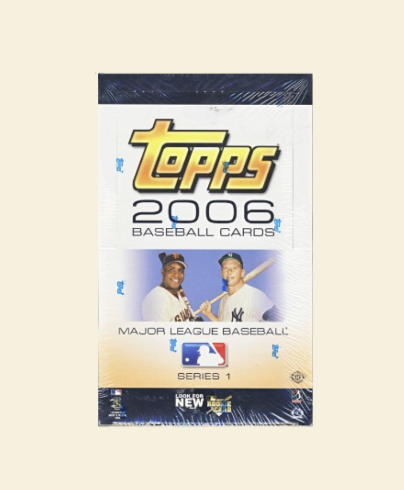 2006 Topps Baseball Series 1 Hobby Box