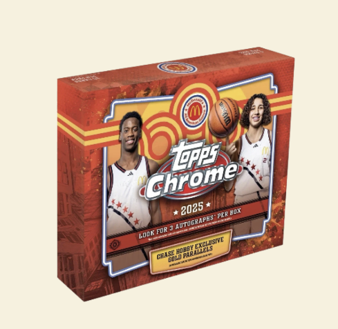 2025-26 Topps Chrome Mcdonald's All-American Basketball Hobby Box (Pre