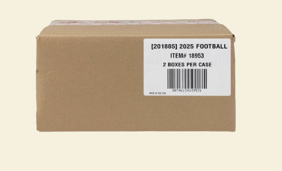 2025 Panini Flawless Football Hobby 2 Box Case