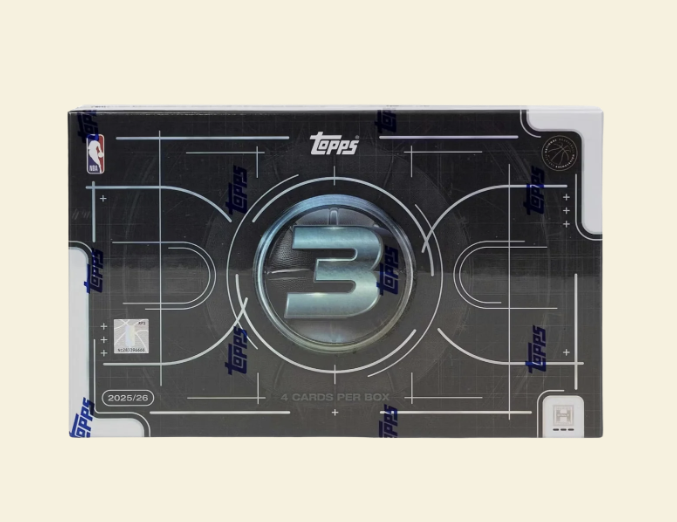 2025-26 Topps Three Basketball Hobby Box (Presale)