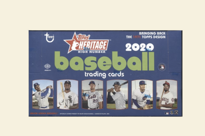 2020 Topps Heritage High Number Baseball Hobby Box