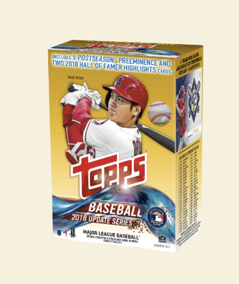 2018 Topps Update Series Baseball Blaster Box