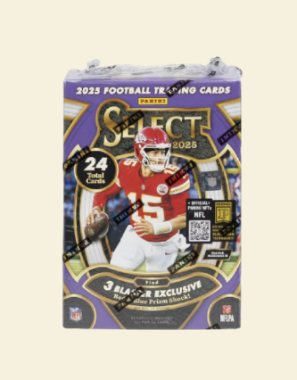 2025 Panini Select Football 6-Pack Blaster Box (Red & Blue Prizms!)