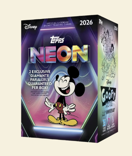 topps ミント ディズニー スカー ベース×パラレルセット　ライオンキング Bleecker Trading - 2026 Topps Disney Neon Blaster Box