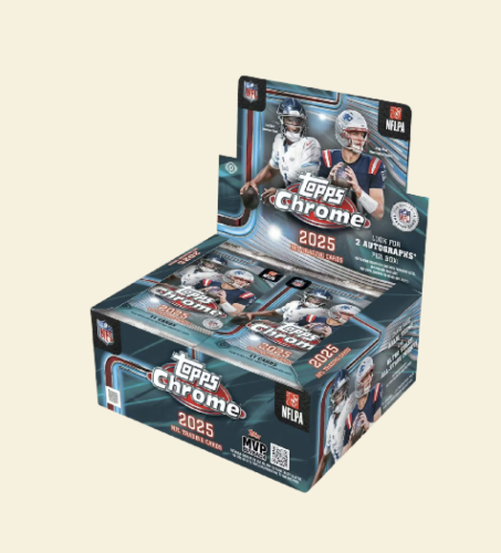 2025 Topps Chrome Football Jumbo Box (Presale)