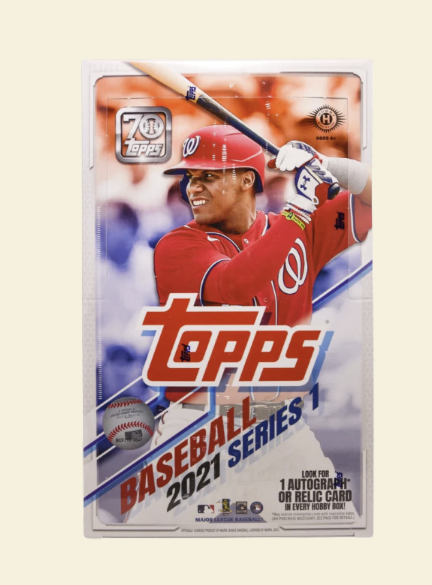 2021-22 Topps Series 1 Baseball Hobby Box