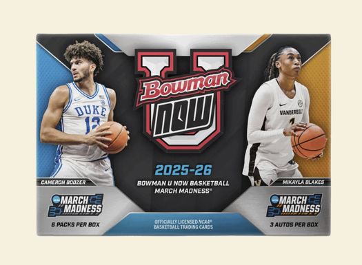 2025-26 Bowman U NOW Basketball March Madness Hobby Box (Presale)