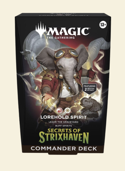 MTG: Lorehold Spirit Secrets of Strixhaven Commander Deck