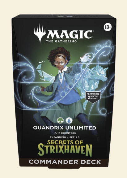 MTG: Quandrix Unlimited Secrets of Strixhaven Commander Deck