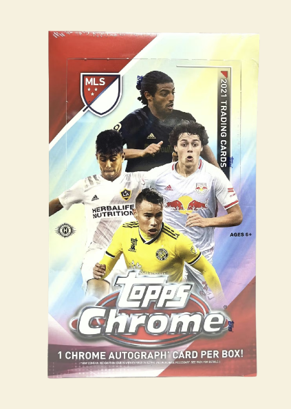 2021 Topps MLS Chrome Soccer Hobby Box