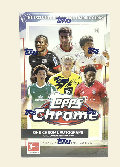 2020-21 Topps Chrome Bundesliga Soccer Hobby Box