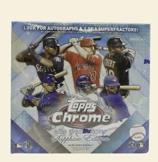 2020 Topps Chrome Update Sapphire Baseball Box