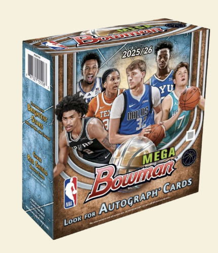 2025-26 Bowman Basketball Mega Box (Presale)