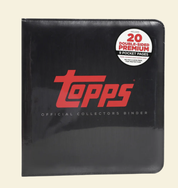 Topps Black Official Collectors Binder