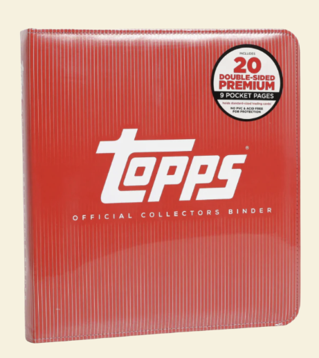 Topps Red Official Collectors Binder