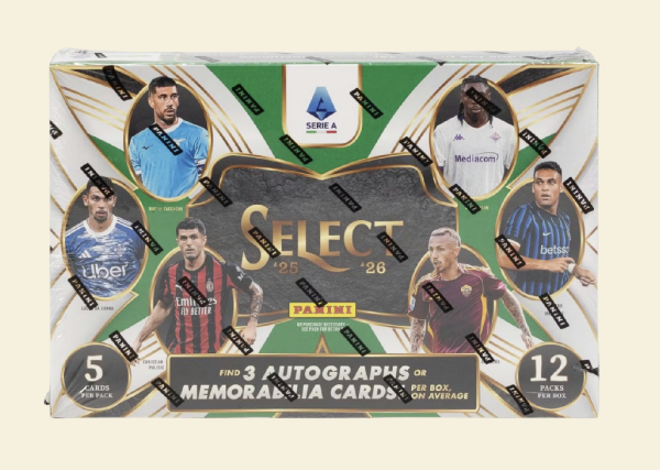 2025-26 Panini Select Serie A Soccer Hobby Box