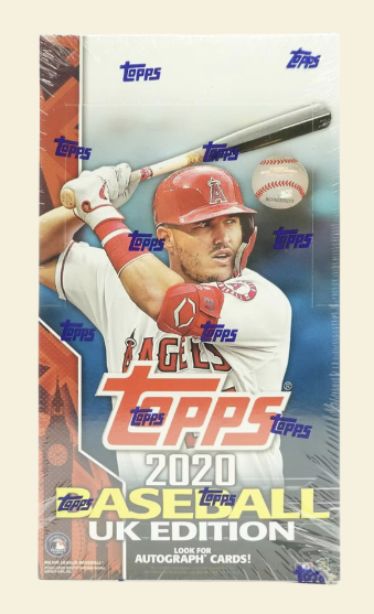 2020 Topps Baseball UK Edition Hobby Box