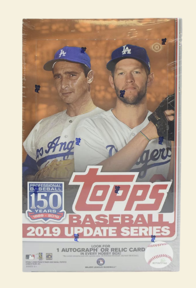 2019 Topps Update Series Baseball Hobby Box