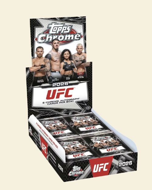 2026 Topps Chrome UFC Hobby Box (Presale)