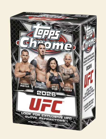 Bleecker Trading - 2026 Topps Chrome UFC Blaster Box (Presale)