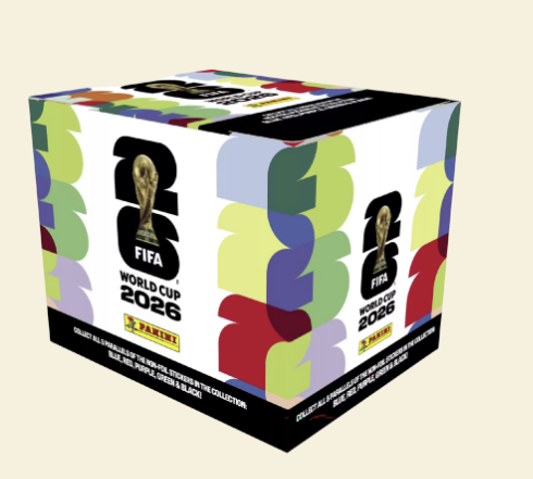 2026 Panini FIFA World Cup Soccer Sticker 50-Pack Box (Presale)