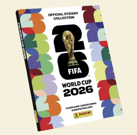 2026 Panini World Cup Soccer Stickers Hardcover (Presale)