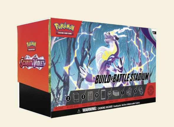 Pokemon: Scarlet & Violet Build & Battle Stadium Box