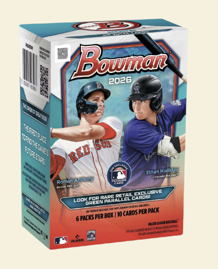 2026 Bowman Baseball Blaster Box (Presale)