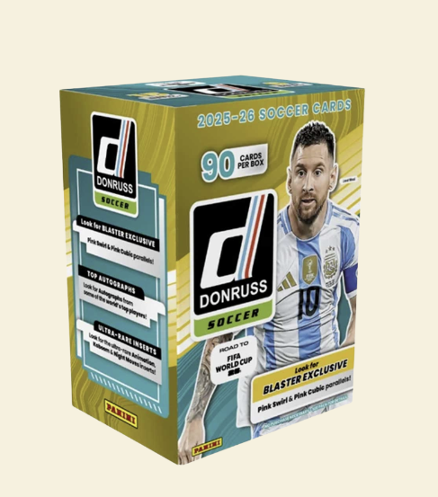 2025-26 Panini Donruss Road to FIFA World Cup Soccer Blaster Hobby Box