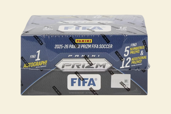 2025-26 Panini Prizm FIFA Soccer Hobby Box