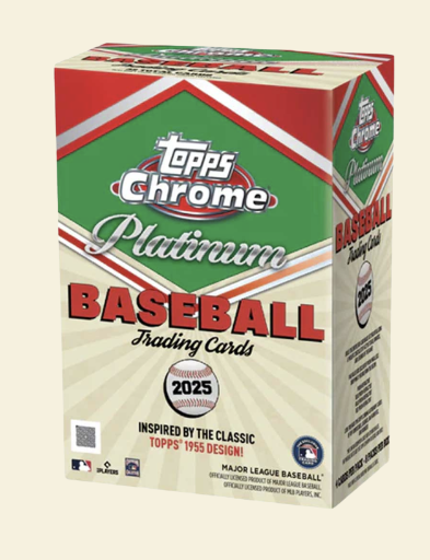 2025 Topps Chrome Platinum Anniversary Baseball Blaster Box (Presale)