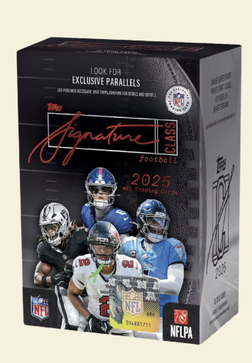 2025 Topps Signature Class Football Blaster Box (Presale)