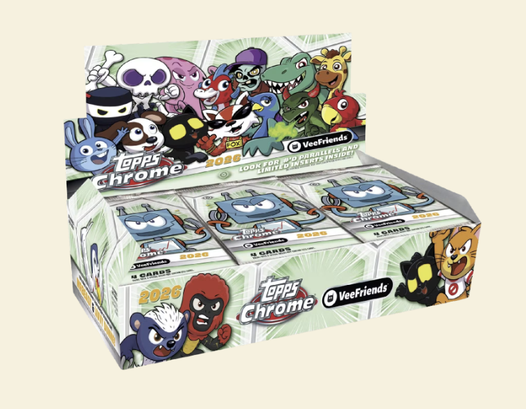 2026 Topps Chrome VeeFriends Hobby Box (Presale)