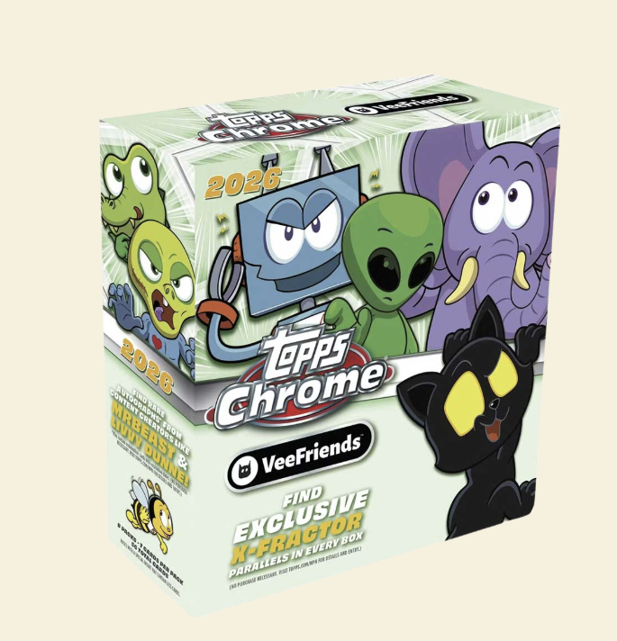 2026 Topps Chrome VeeFriends Mega Box (Presale)