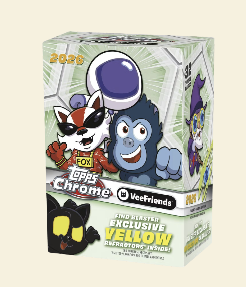 2026 Topps Chrome VeeFriends Blaster Box (Presale)
